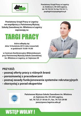 Targi Pracy plakat Targi Pracy